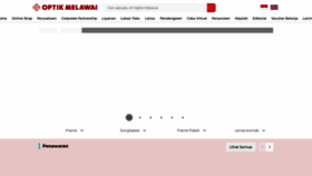 What Optikmelawai.com website looked like in 2022 (2 years ago)