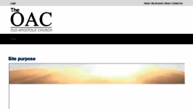 What Oacwc.net website looked like in 2022 (2 years ago)