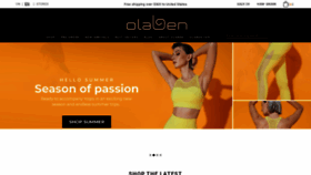 What Olaben.com website looked like in 2022 (2 years ago)