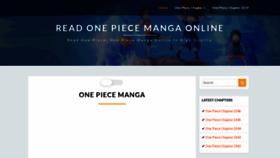 What One-piece.online website looked like in 2022 (2 years ago)