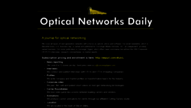 What Opticalkeyhole.com website looked like in 2022 (2 years ago)
