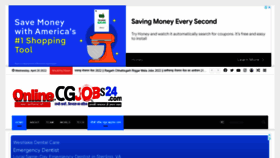 What Online.cgjobs24.com website looked like in 2022 (2 years ago)
