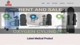 What Oxygenonrent.com website looked like in 2022 (2 years ago)