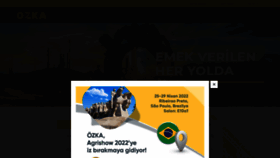 What Ozkalastik.com website looked like in 2022 (2 years ago)