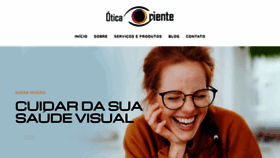 What Oticaoriente.com.br website looked like in 2022 (2 years ago)