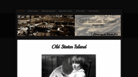 What Oldstatenisland.org website looked like in 2022 (1 year ago)