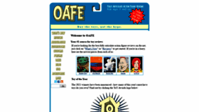What Oafe.net website looked like in 2022 (1 year ago)