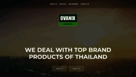 What Ovanix.com website looked like in 2022 (1 year ago)