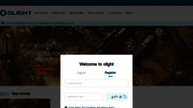 What Olightstore.uk website looked like in 2022 (2 years ago)