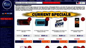 What Onlybatteries.com website looked like in 2022 (1 year ago)
