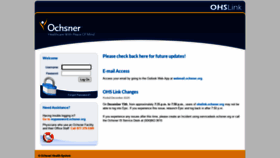What Ohslink.ochsner.org website looked like in 2022 (1 year ago)