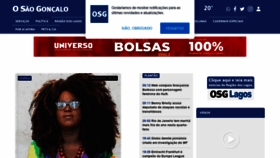 What Osaogoncalo.com.br website looked like in 2022 (1 year ago)
