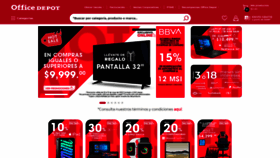 What Officedepot.com.mx website looked like in 2022 (1 year ago)