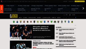 What Ojogo.pt website looked like in 2022 (1 year ago)