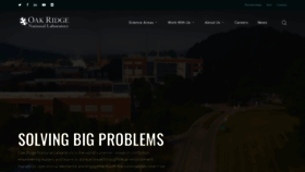 What Ornl.gov website looked like in 2022 (1 year ago)