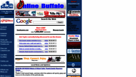 What Onlinebuffalo.com website looked like in 2022 (1 year ago)