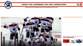 What Oilersnation.com website looked like in 2022 (1 year ago)