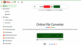 What Office-converter.com website looked like in 2022 (1 year ago)
