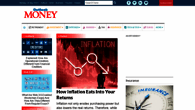What Outlookmoney.com website looked like in 2022 (1 year ago)