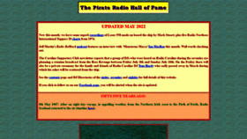 What Offshoreradio.co.uk website looked like in 2022 (1 year ago)