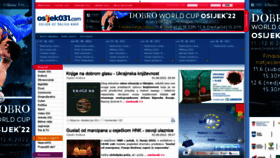 What Osijek031.com website looked like in 2022 (1 year ago)
