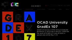 What Ocadu.ca website looked like in 2022 (1 year ago)