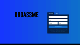 What Orgassme.com website looked like in 2022 (1 year ago)