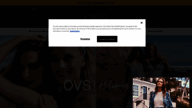 What Ovsfashion.com website looked like in 2022 (1 year ago)
