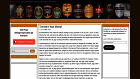 What Oelblog.dk website looked like in 2022 (1 year ago)