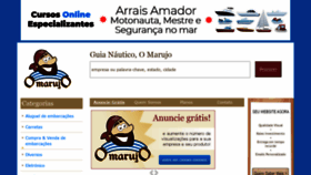 What Omarujo.com.br website looked like in 2022 (1 year ago)