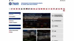 What Oswiatawradomiu.pl website looked like in 2022 (1 year ago)
