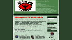 What Oldetownjerky.com website looked like in 2022 (1 year ago)