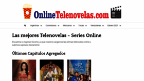 What Onlinetelenovelas.net website looked like in 2022 (2 years ago)