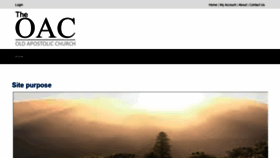 What Oacwc.net website looked like in 2022 (1 year ago)