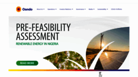 What Oandoplc.com website looked like in 2022 (1 year ago)