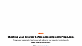 What Oemofvape.com website looked like in 2022 (2 years ago)