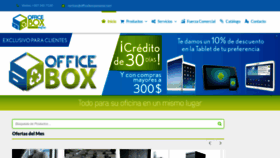 What Officeboxpanama.com website looked like in 2022 (1 year ago)