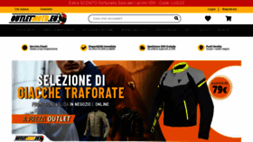 What Outletmoto.eu website looked like in 2022 (1 year ago)