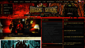 What Obsceneextreme.cz website looked like in 2022 (1 year ago)