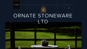 What Ornatestonewareltd.co.uk website looked like in 2022 (1 year ago)