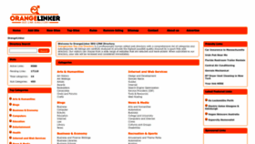 What Orangelinker.com website looked like in 2022 (1 year ago)