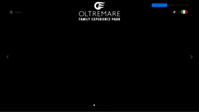 What Oltremare.org website looked like in 2022 (1 year ago)