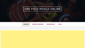 What Online-one-piece.com website looked like in 2022 (1 year ago)