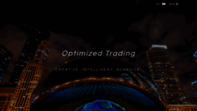 What Optimizedtrading.com website looked like in 2022 (1 year ago)
