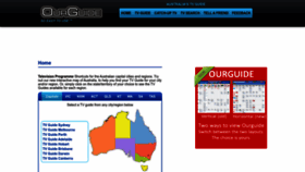 What Ourguide.com.au website looked like in 2022 (1 year ago)