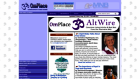 What Omplace.com website looked like in 2022 (1 year ago)