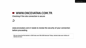 What Oncevatan.com.tr website looked like in 2022 (1 year ago)