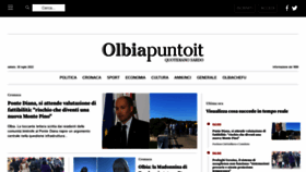 What Olbia.it website looked like in 2022 (1 year ago)