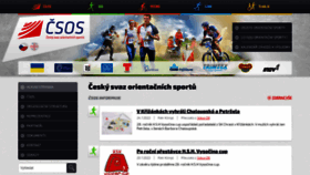 What Orientacnisporty.cz website looked like in 2022 (1 year ago)