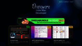 What Ohanaware.com website looked like in 2022 (1 year ago)